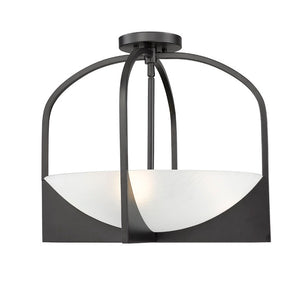 Devon 18-in Semi-flush