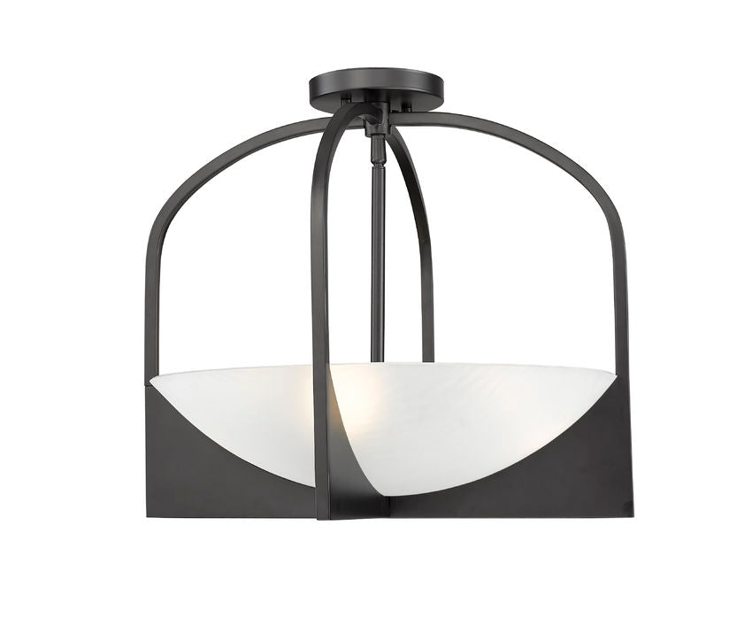 Devon 18-in Semi-flush