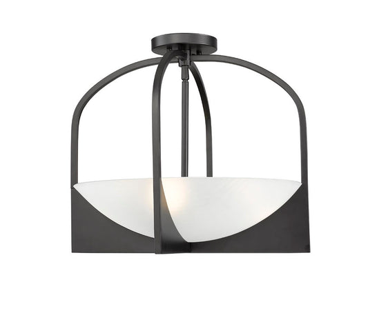 Devon 18-in Semi-flush