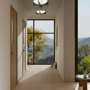 Devon 18-in Semi-flush
