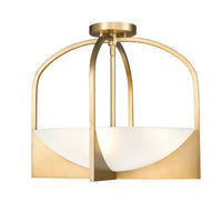 Devon 18-in Semi-flush