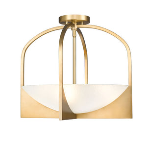Devon 18-in Semi-flush