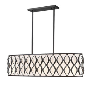 Harden 43-in Linear Chandelier