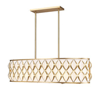 Harden 43-in Linear Chandelier