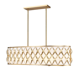 Harden 43-in Linear Chandelier