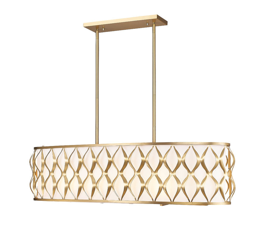 Harden 43-in Linear Chandelier