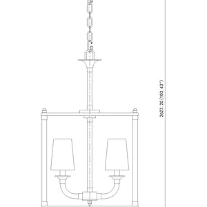Katerina 16-in Chandelier