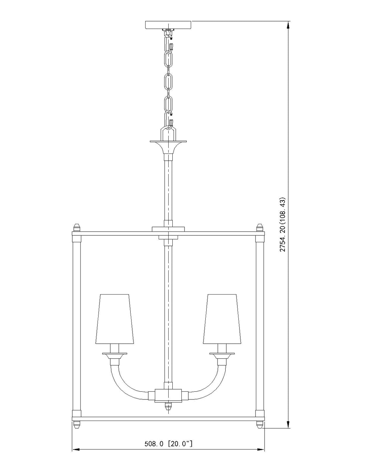 Katerina 20-in Chandelier