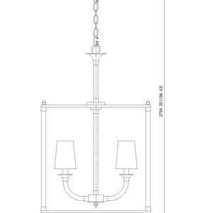 Katerina 20-in Chandelier