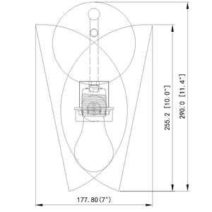Salone 7-in Sconce