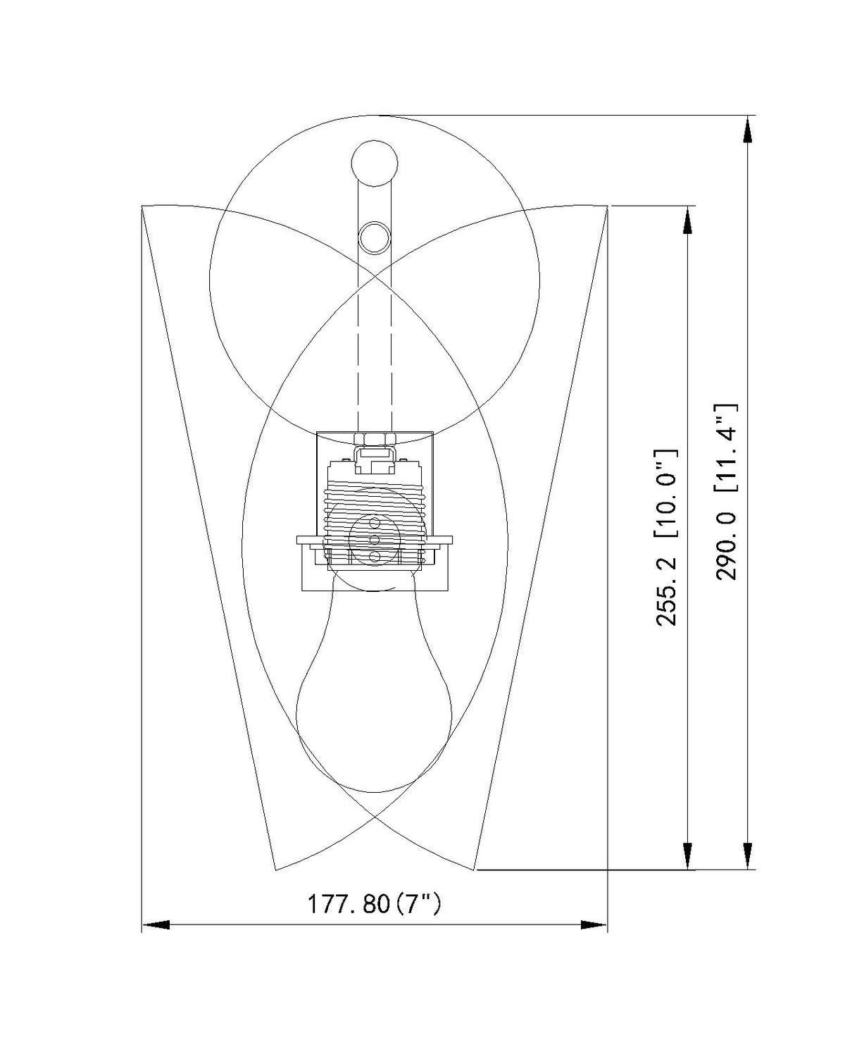 Salone 7-in Sconce