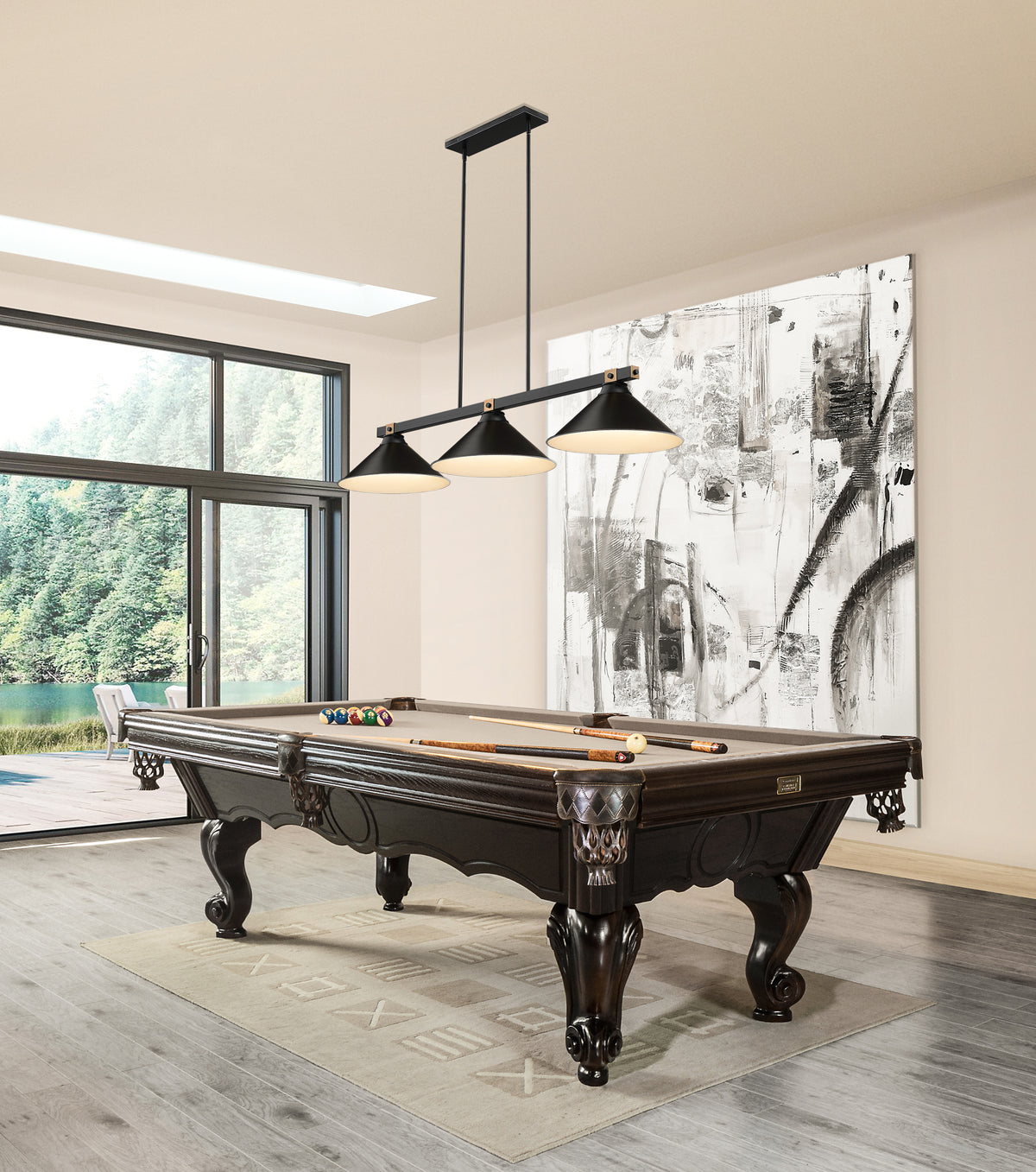 Bronte 3 Light Billiard