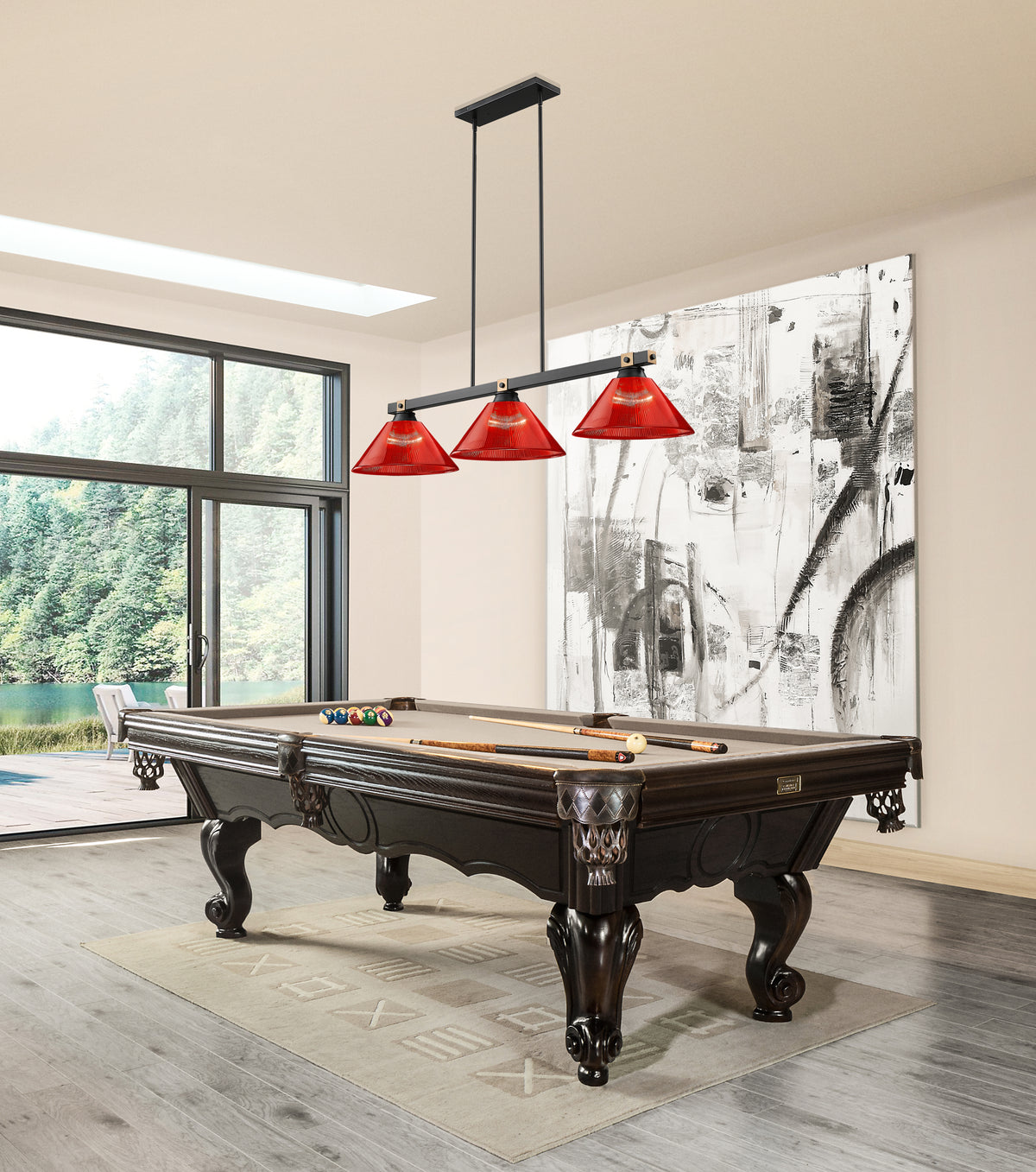 Bronte 3 Light Billiard