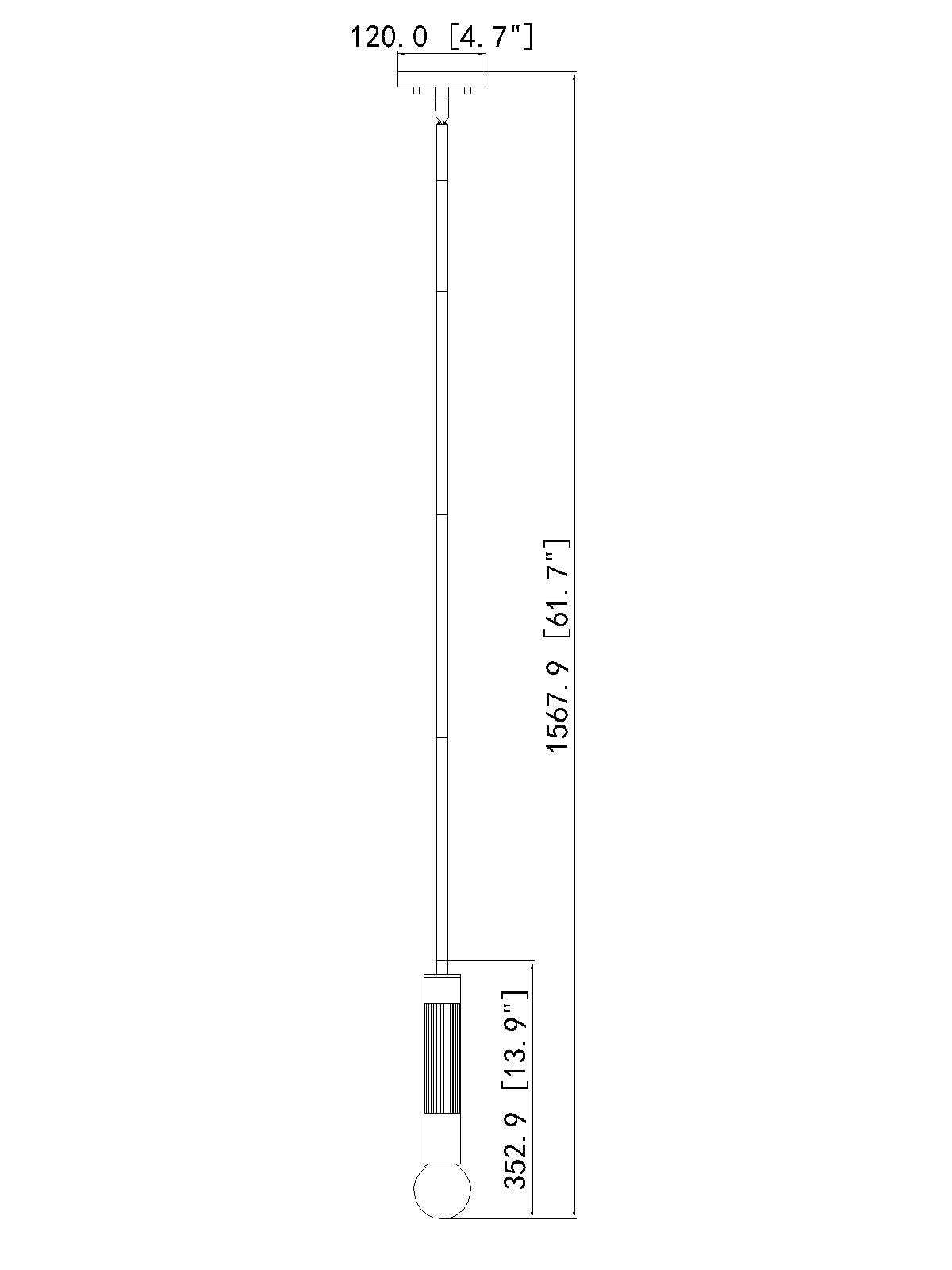 Stari 4.75-in Pendant