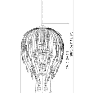 Gabriella 18-in Pendant