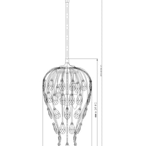Gabriella 9-in Pendant
