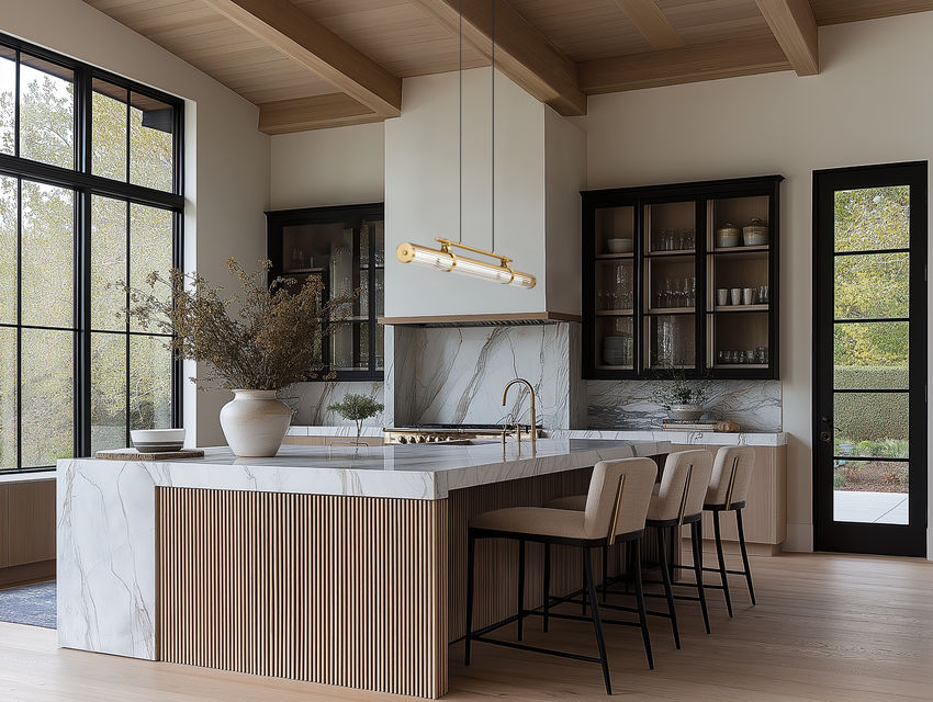 Benoit 44-in Linear Chandelier