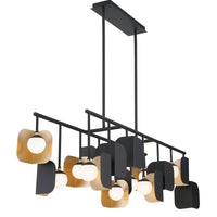 Cornice 14-Light 60" Integrated LED Grand Chandelier