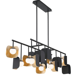Cornice 14-Light 60" Integrated LED Grand Chandelier