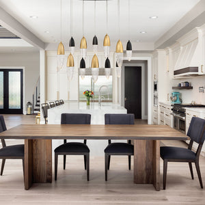 Ecrou 12-Light 44" Linear Chandelier