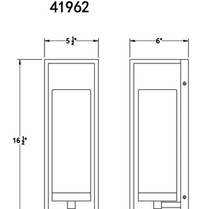 Ren 17" Outdoor Wall Sconce