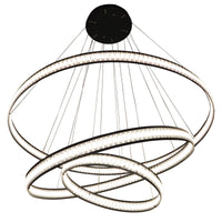 Forster 3-Tiers 3-Light 60" Integrated LED Grand Chandelier