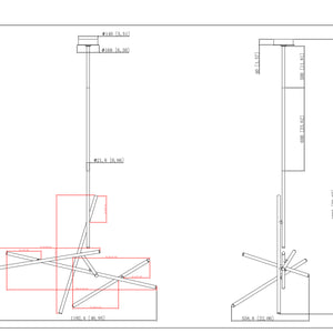 Crossroads 10-Light 47" Integrated LED Chandelier