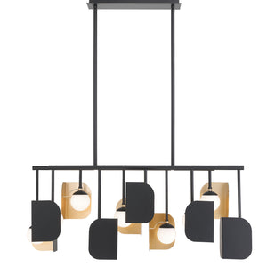 Cornice 10-Light 45" Integrated LED Linear Chandelier