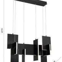 Coburg 33" Integrated LED Chandelier