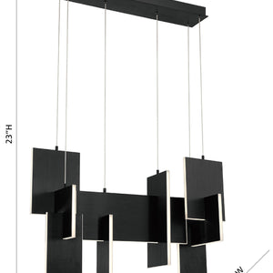 Coburg 33" Integrated LED Chandelier