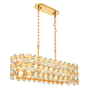 Perrene 8-Light 40" Linear Chandelier