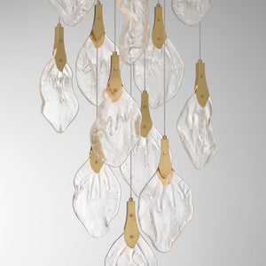 Jateo 16-Light 24" Integrated LED Multi Drop Chandelier