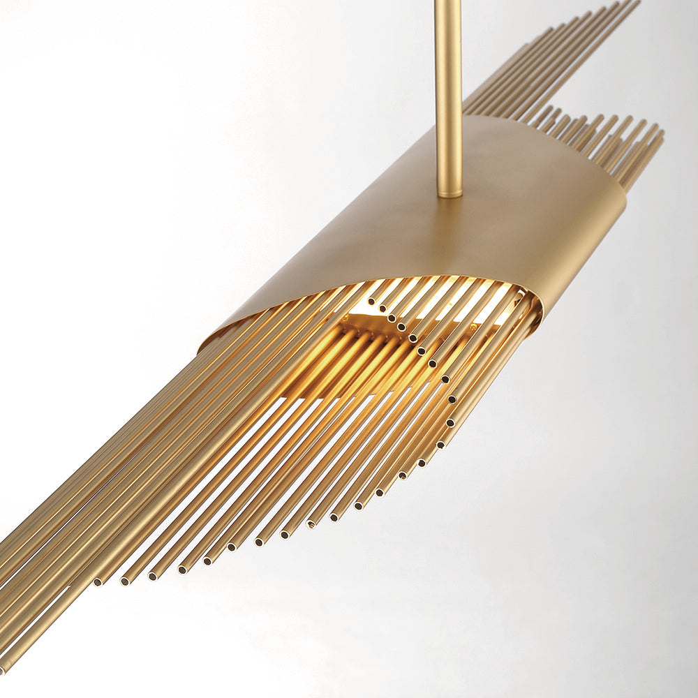 Umura 2-Light 49" Integrated LED Linear Chandelier