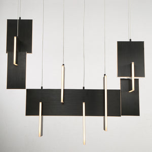 Coburg 3-Light 42" Integrated LED Linear Chandelier