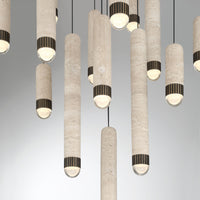 Cambre 16-Light 32" Integrated LED Multi Drop Chandelier