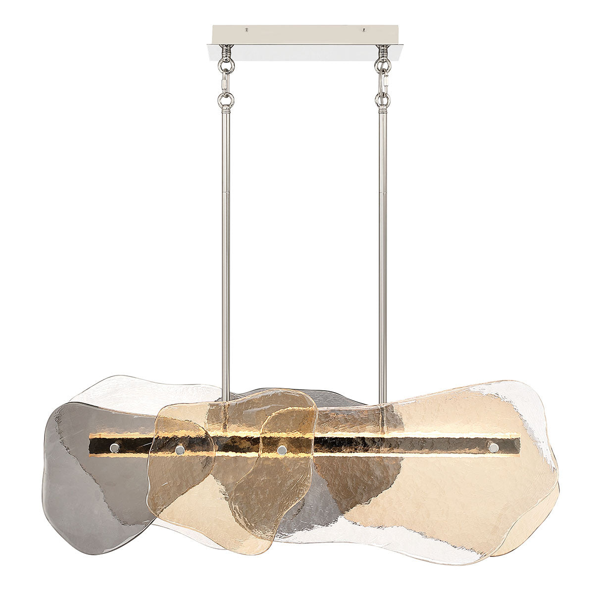 Grotto 39" Integrated LED Linear Chandelier