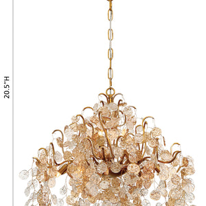 Campobasso 8-Light 26" Pendant Chandelier