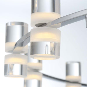 Netto 12-Light 33" Integrated LED Chandelier