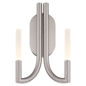 Olette 2-Light 17" Integrated LED Wall Sconce