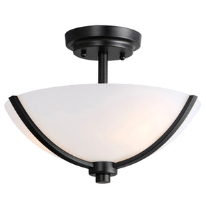Deven 3-Light Semi-Flush Mount
