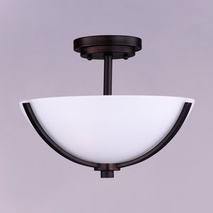 Deven 3-Light Semi-Flush Mount