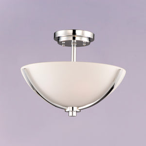 Deven 3-Light Semi-Flush Mount