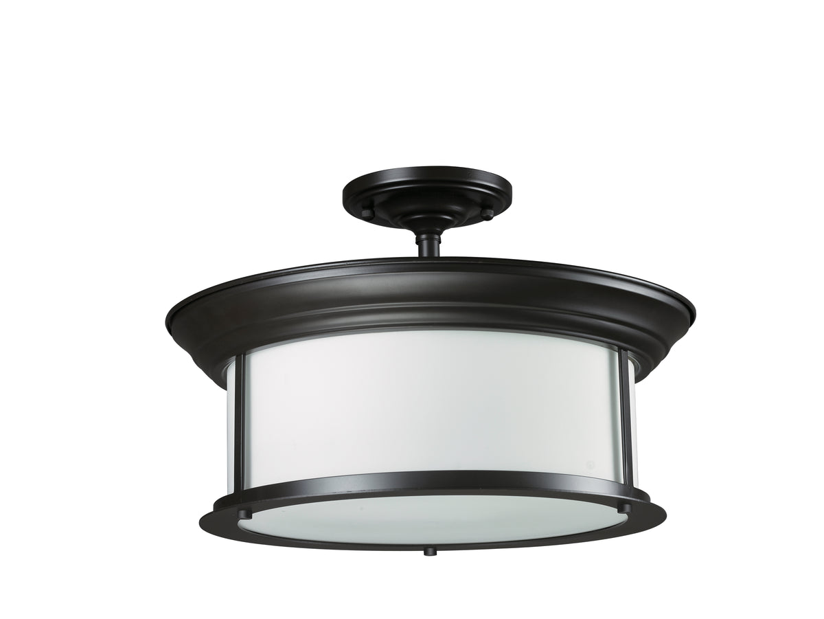 Sonna 3 Light Semi Flush Mount