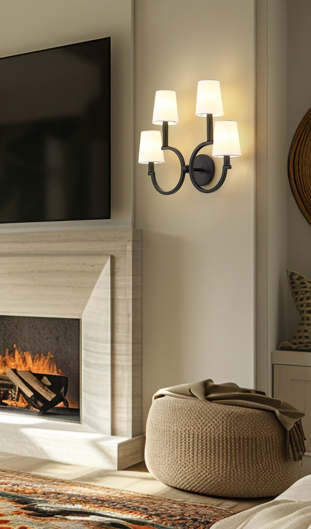 Cordelia 4 Light Wall Sconce