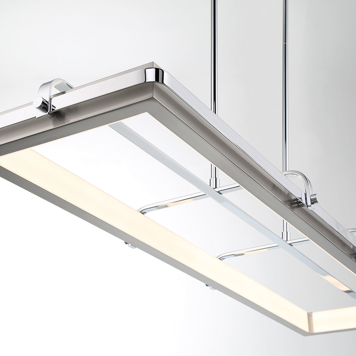 Annilo 48" Integrated LED Linear Chandelier