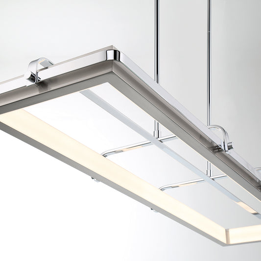 Annilo 48" Integrated LED Linear Chandelier