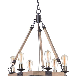 Lodge 6-Light Chandelier
