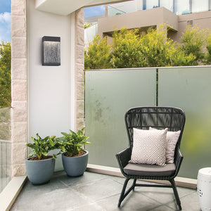 Tiffany 11" Integrated LED Outdoor Wall Sconce