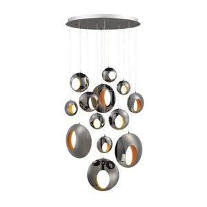 Arlington 13-Light 40" Integrated LED Multi Drop Chandelier