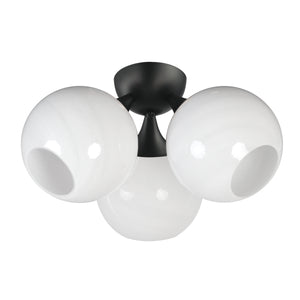 Neve 3-Light Semi Flush
